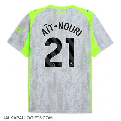 Manchester City Rayan Ait-Nouri #21 Kolmaspaita 2025-26 Lyhythihainen Manchester City Rayan Ait-Nouri #21 Kolmaspaita 2025-26 Lyhythihainen